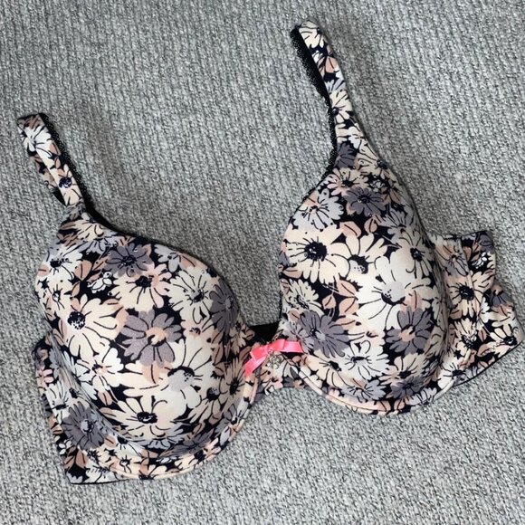 Victoria's Secret Dream Angels Underwire Bling Bra - 34C - Floral - Picture 9 of 10